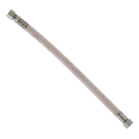 Jones Stephens 3/8in. OD x 3/8in. Compression x 12in Vinyl Delta Style Faucet Connector S04412